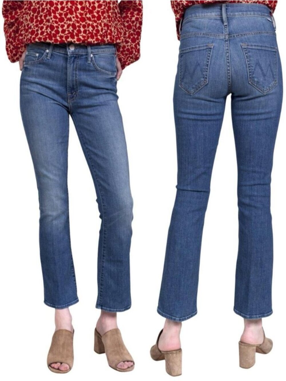 MOTHER The Inside Ankle Jean Size 30 One Smart Cookie